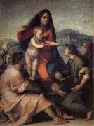 Holy Family with Angels Andrea del Sarto